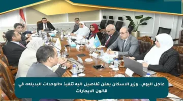عاجل اليوم.. وزير الإسكان يعلن تفاصيل آلية تنفيذ «الوحدات البديلة» في قانون الإيجارات